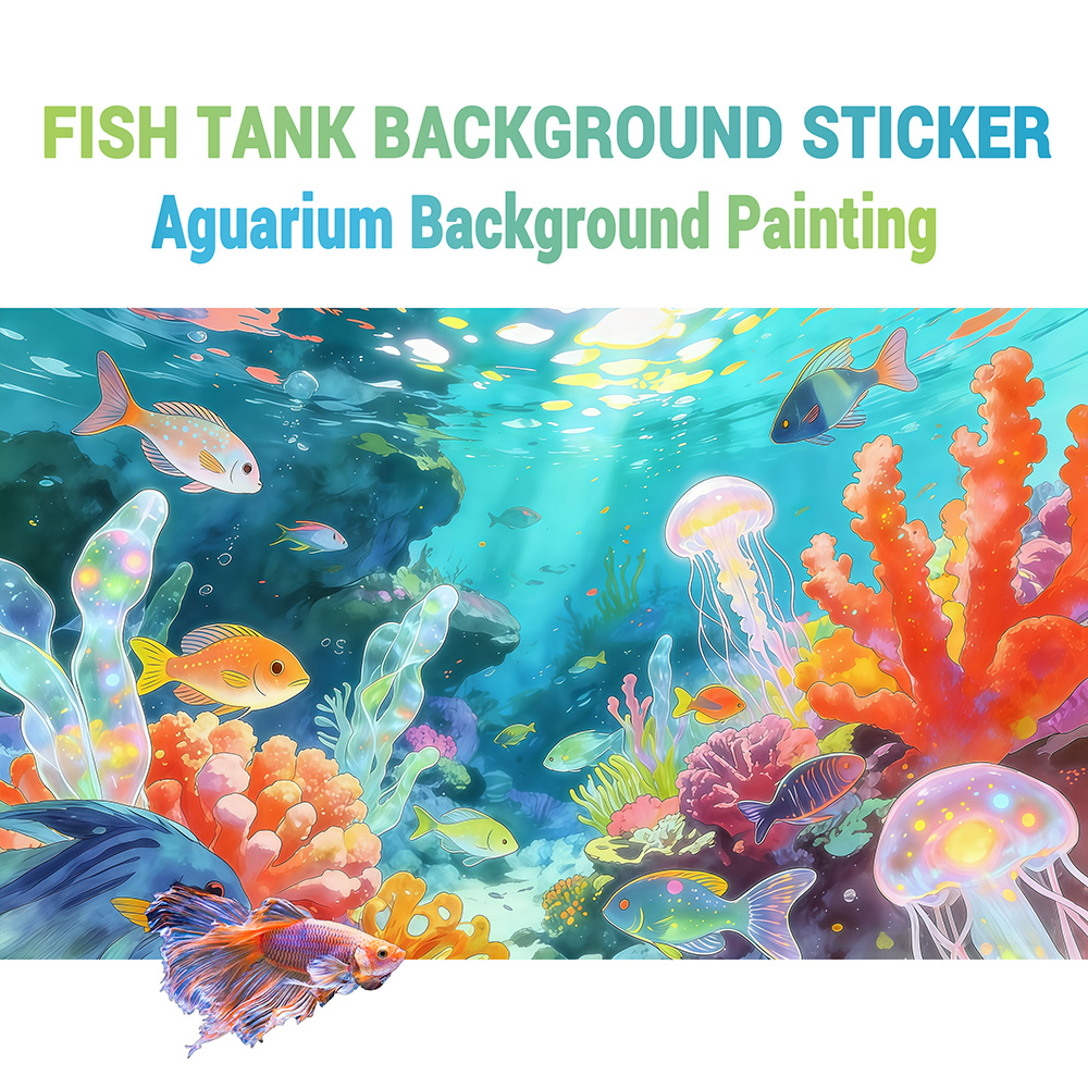 Aquarium Fish World - Akvaryum Arka Planı, Balık Tankı İçin