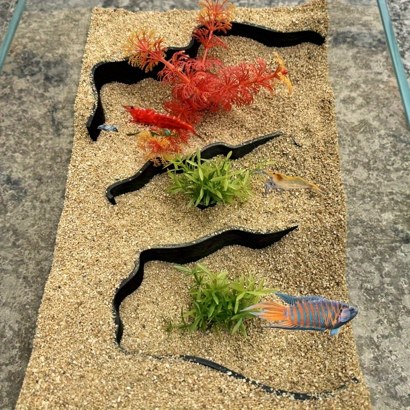 Aquarium Fish Zone - 3 parçalı akvaryum izolasyon duvarı |