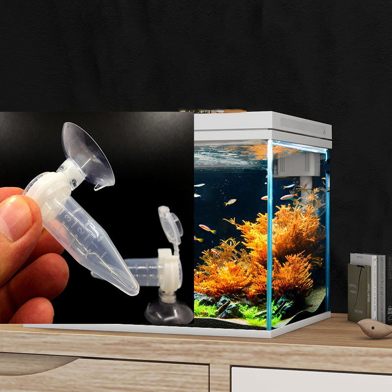 Aquarium Fish Feeder Automatic - Otomatik Balık Besleyici Salamura Karides Besleyici