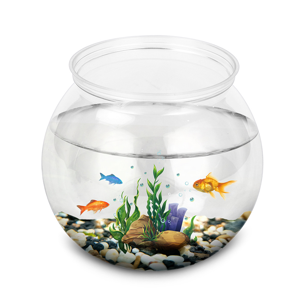 Aquarium Fish In Bowl - Balık Kase Plastik L M S