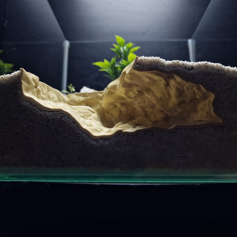 Aquarium Fish Games - 3D Baskılı Yüksek Benzerlikte Doğal Kaya