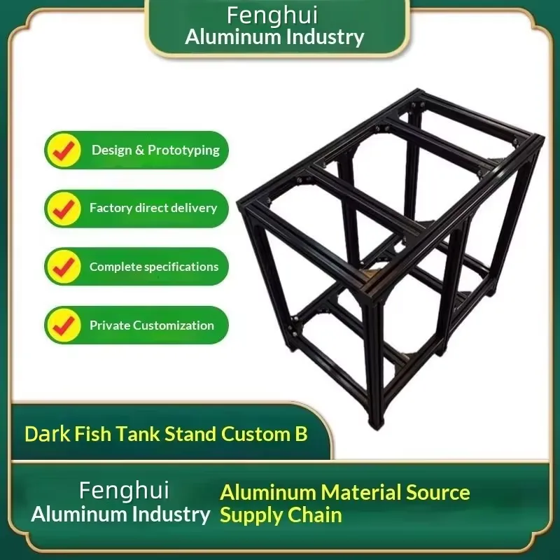 Aquarium Fish Supplier - Alüminyum Profil Akvaryum Balık Tankı Rafı