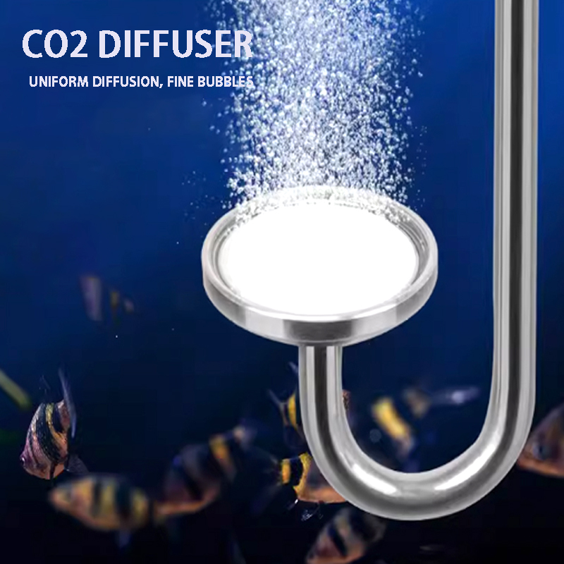 Co2 Diffuser Planted - Akvaryum CO2 nebulizatör alüminyum alaşım +