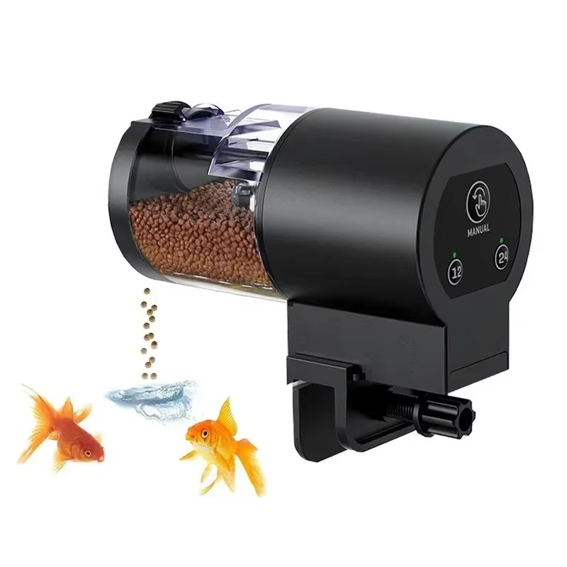 Aquarium Fish Feeder Automatic - Akvaryum için Otomatik Balık Besleyici, 100ml