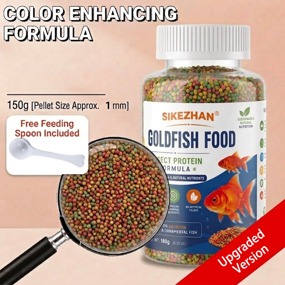 Aquarium Fish Vitamin - Renk Arttırıcı Japon Balığı Yemi Böcek