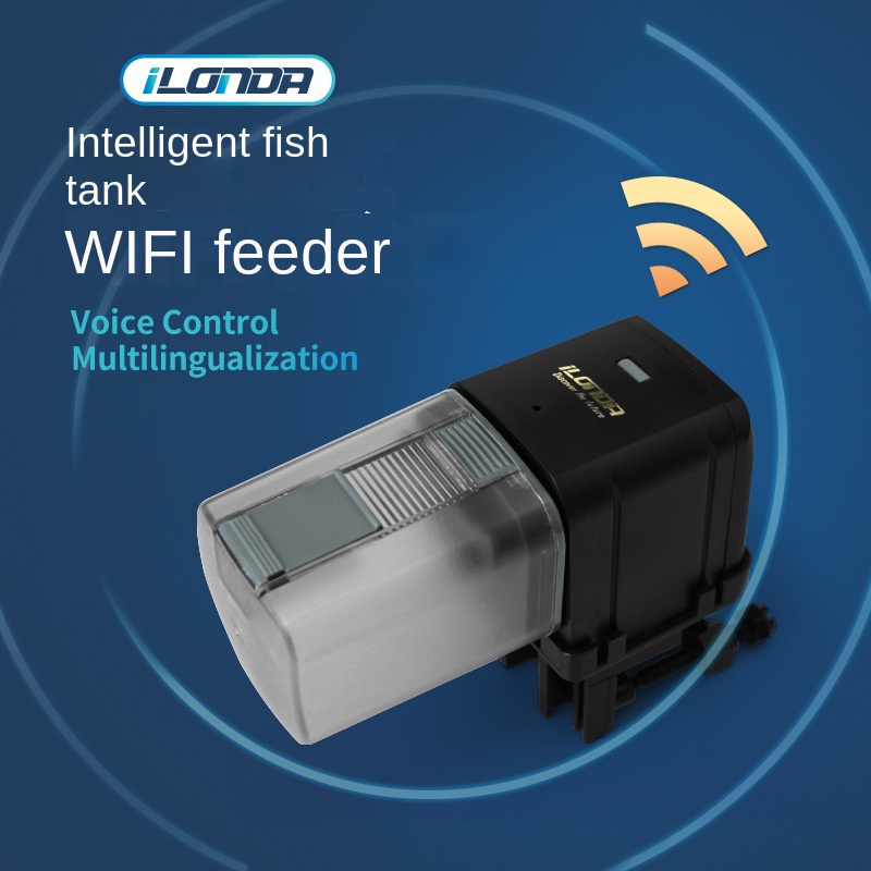 Aquarium Fish Feeder Automatic - iLONDA Balık Tankı Akvaryum WiFi Otomatik