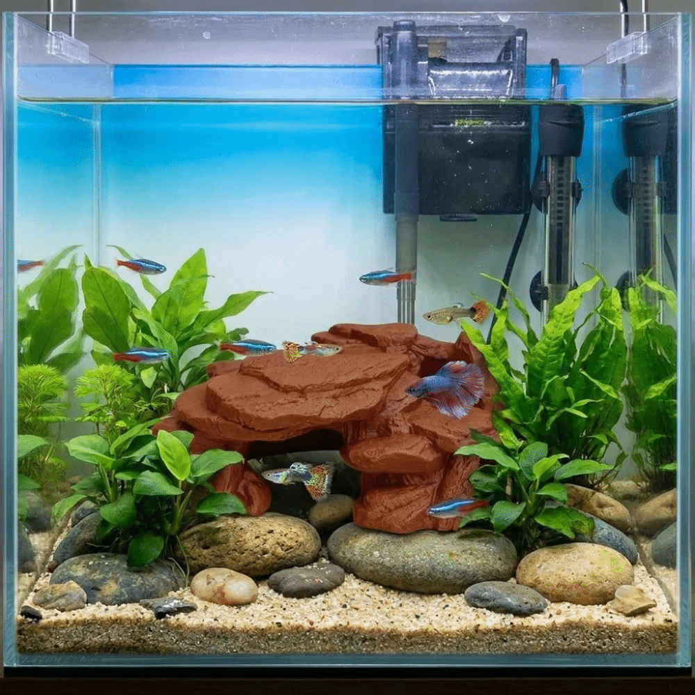 3D Baskılı Balık Tankı Kaya Sü - Aquarium Fish Games incelemesi ve fiyatı