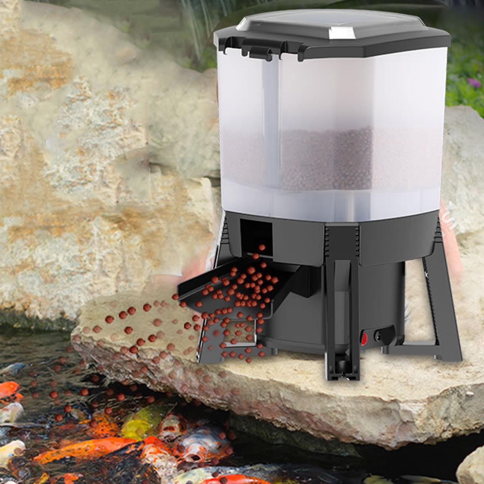 6L Ayarlanabilir Güneş Enerjil - Aquarium Fish Feeder Automatic incelemesi ve fiyatı