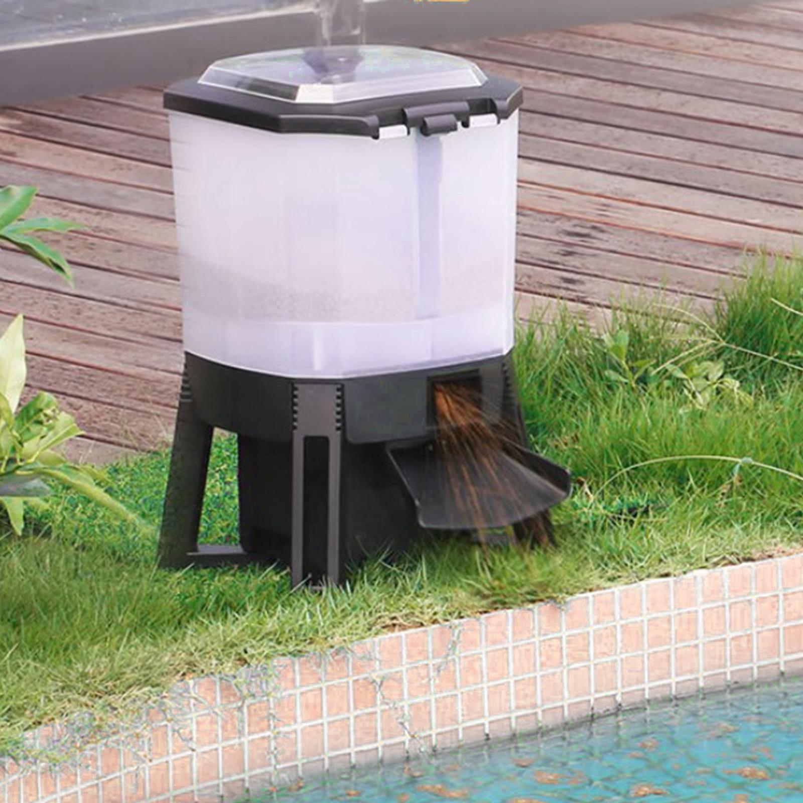 6L Ayarlanabilir Güneş Enerjil - Aquarium Fish Feeder Automatic incelemesi ve fiyatı