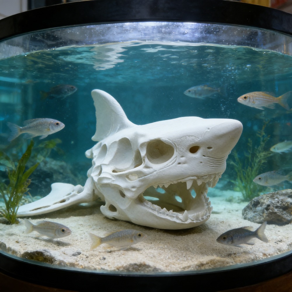 3D Baskı Köpekbalığı Kafatası  - Aquarium Fish Diseases incelemesi ve fiyatı