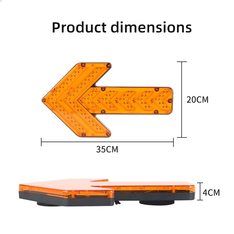 1 adet araba LED ışıkları ok p - Gravel Vacuum Cleaner incelemesi ve fiyatı