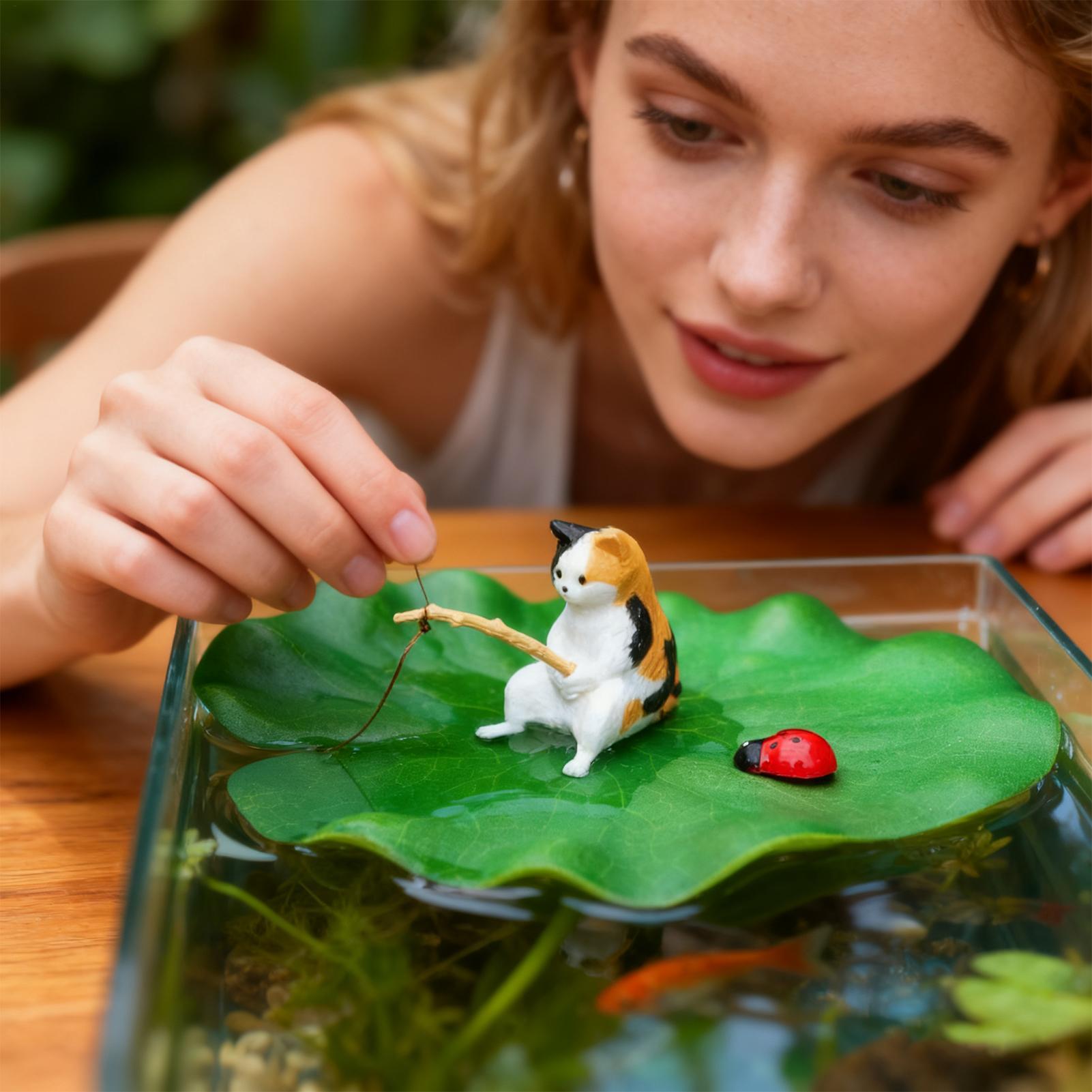 Akvaryum Dekoru Yüzen Kedi Bal - Aquarium Fish Games incelemesi ve fiyatı