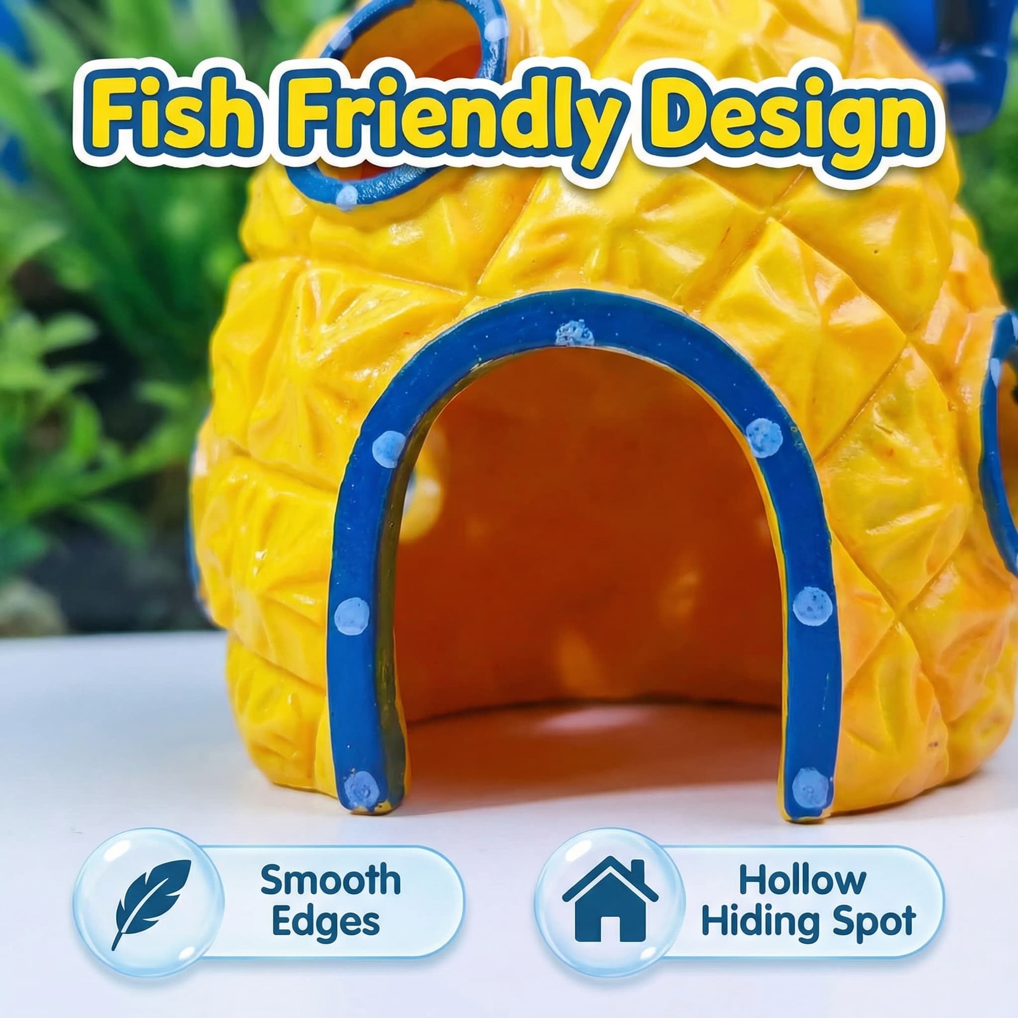 Ananas Evi Akvaryum Dekoru, Be - Aquarium Fish Games incelemesi ve fiyatı