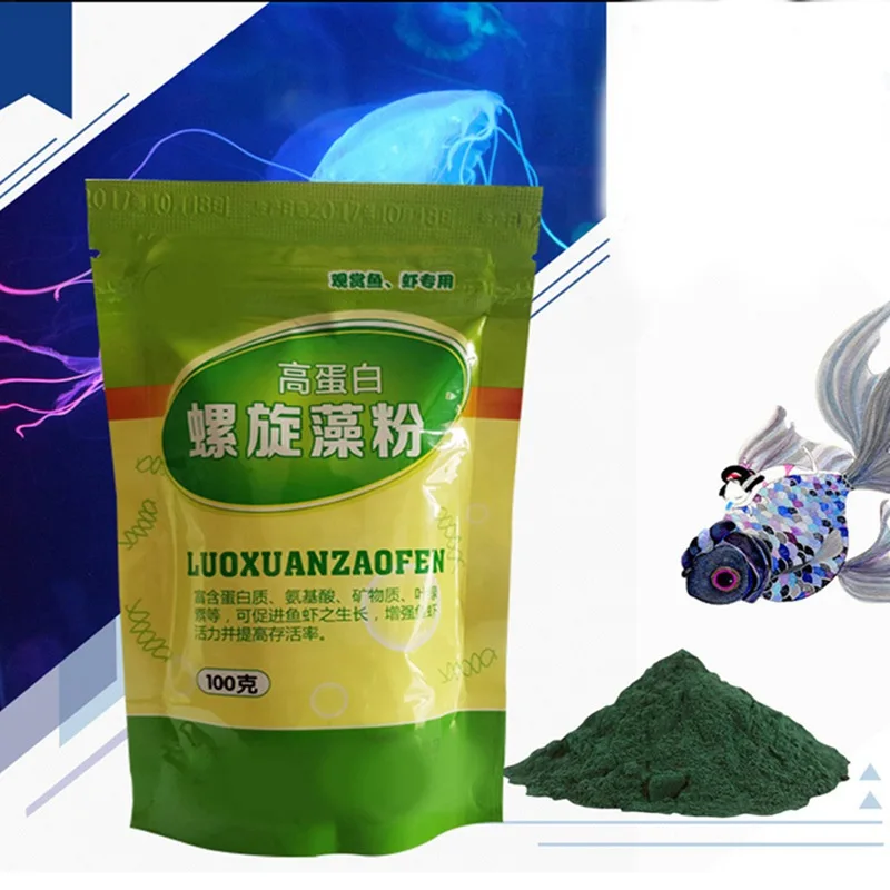 Spirulina Toz Şişesi Sağlıklı  - Aquarium Fish Vitamin incelemesi ve fiyatı