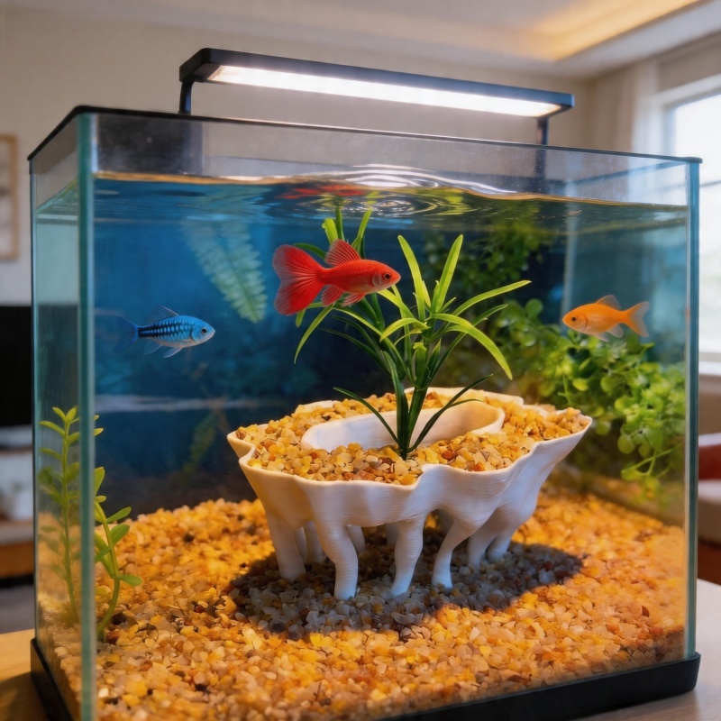 3D baskılı ağaç kökleri şeklin - Aquarium Fish Games incelemesi ve fiyatı