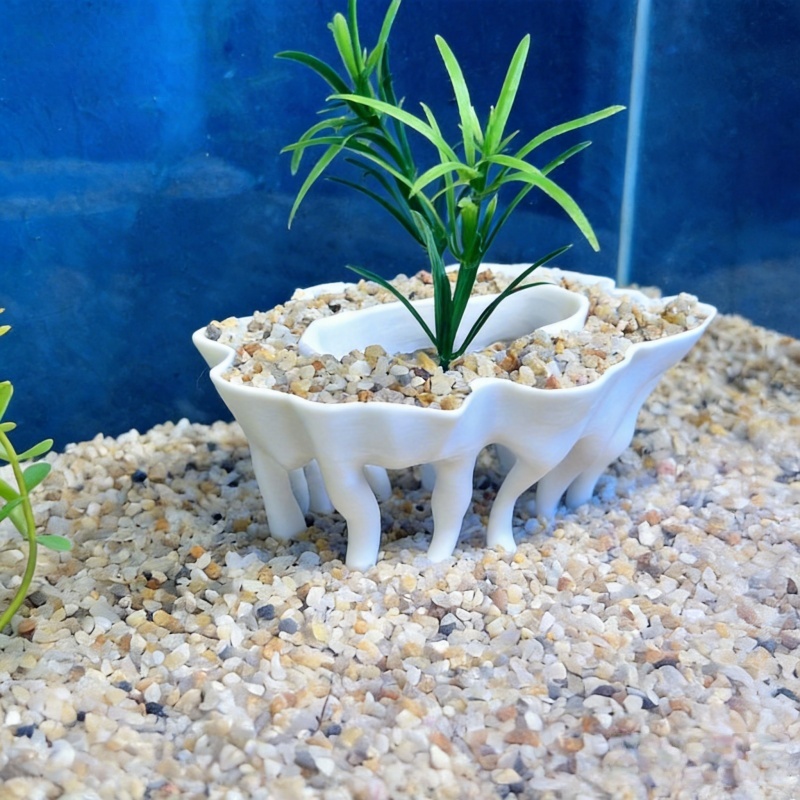 3D baskılı ağaç kökleri şeklin - Aquarium Fish Games incelemesi ve fiyatı